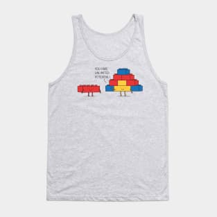 positive blocks Tank Top